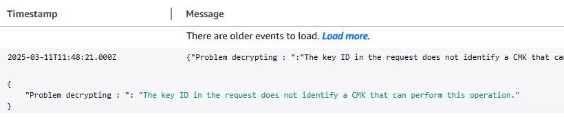phpcloudwatchlogs_decrypt_error
